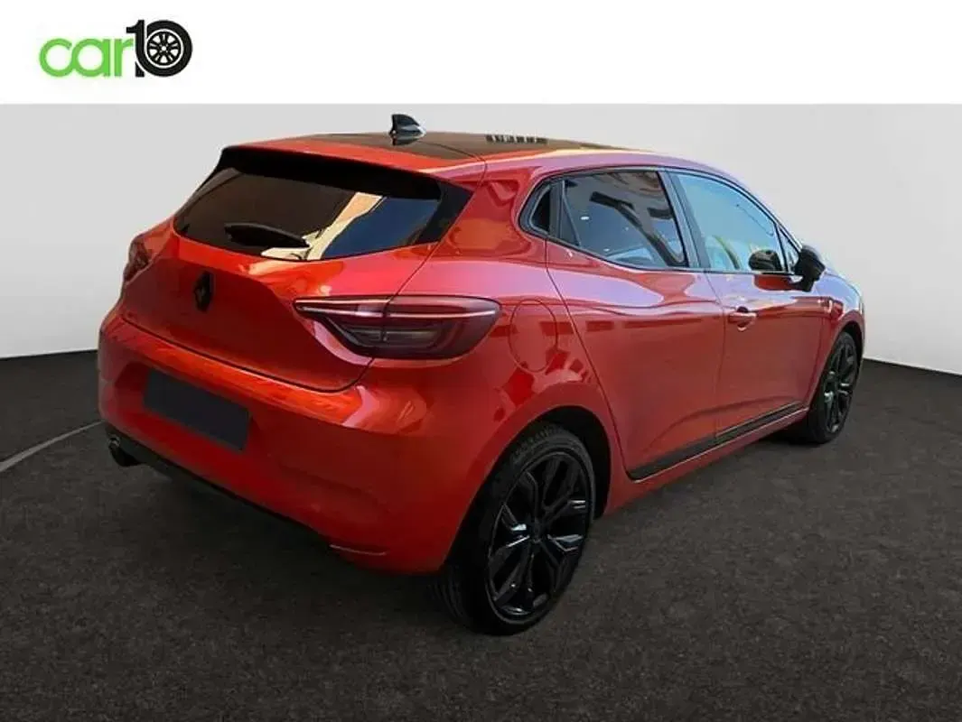 Usado Renault Clio RS Line 131 CV (96 kW) 2019 Naranja Utilitario