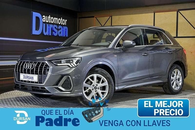 Usado Audi Q3 S-Line 150 CV (110 kW) 2022 Gris SUV