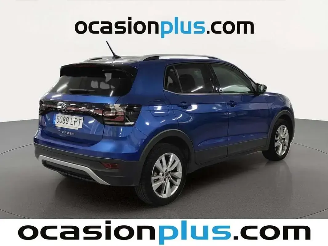 Usado VW T-Cross Sport 110 CV (80 kW) 2021 Azul SUV