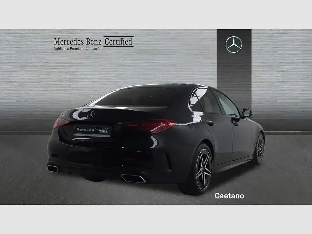Usado Mercedes C200 163 CV (119 kW) 2025 Negro Berlina