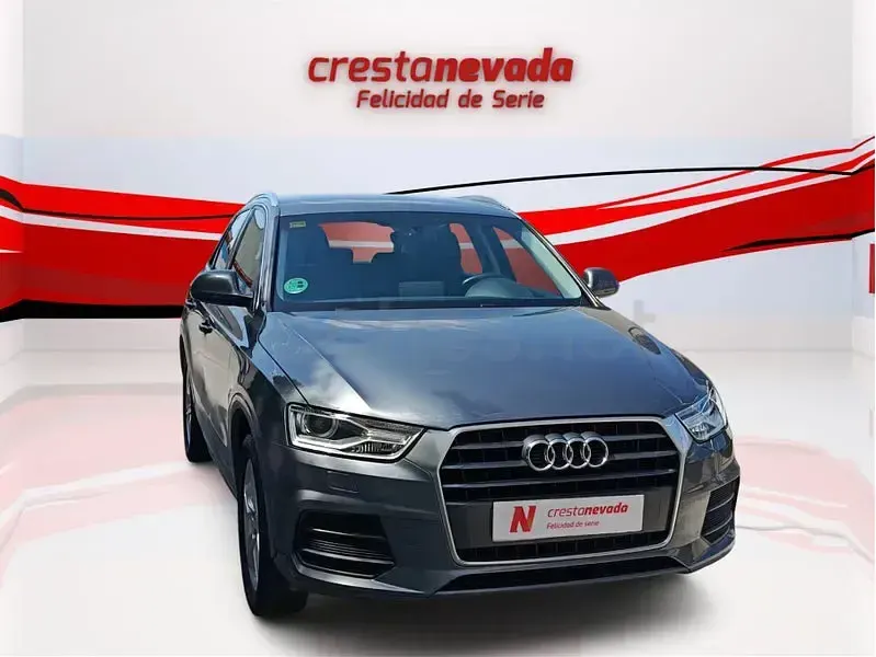 Usado Audi Q3 Premium 150 CV (110 kW) 2016 Gris / plata SUV
