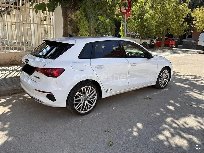 Usado Audi A3 150 CV (110 kW) 2022 Blanco Berlina