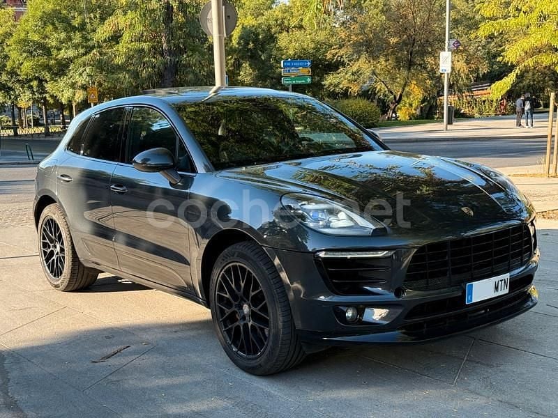 Usado Porsche Macan S 258 CV (189 kW) 2017 Gris / plata SUV