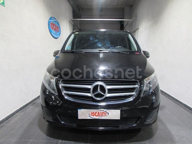Usado Mercedes V220 Avantgarde 163 CV (119 kW) 2017 Negro Monovolumen