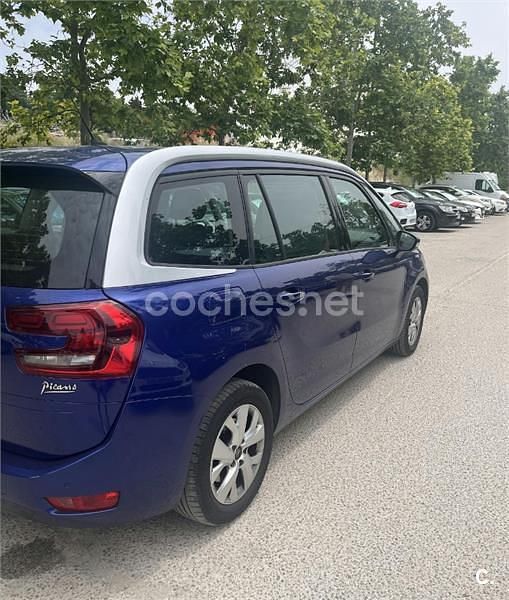 Usado Citroën Grand C4 Picasso PureTech 130 CV (95 kW) 2018 Azul Monovolumen