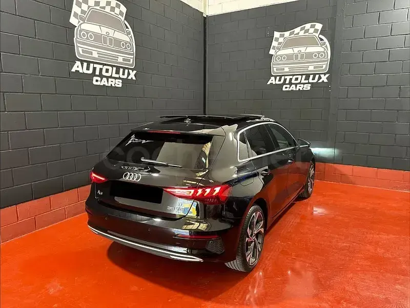 Usado Audi A3 S-Line 150 CV (110 kW) 2021 Negro Berlina