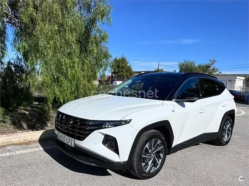 Usado Hyundai Tucson 115 CV (84 kW) 2021 Blanco SUV