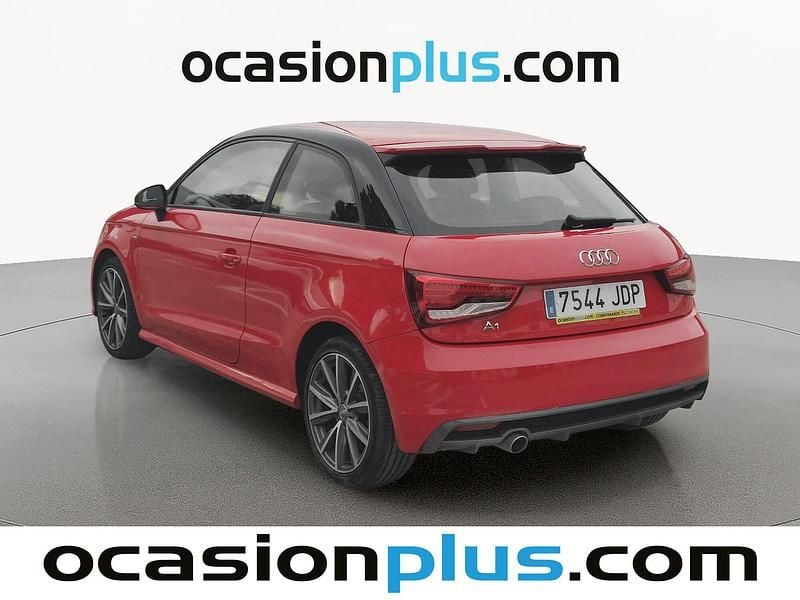 Usado Audi A1 S-Line 90 CV (66 kW) 2015 Rojo Utilitario