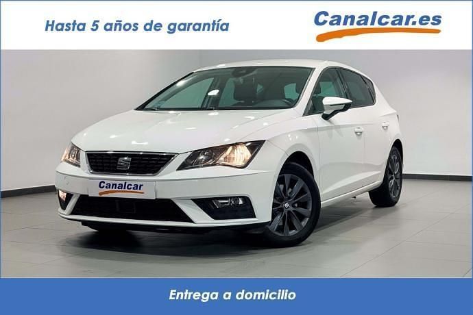 Usado Seat Leon Style 131 CV (96 kW) 2018 Blanco Utilitario
