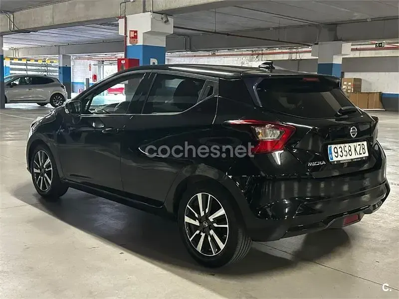 Usado Nissan Micra Acenta 100 CV (73 kW) 2019 Negro Utilitario