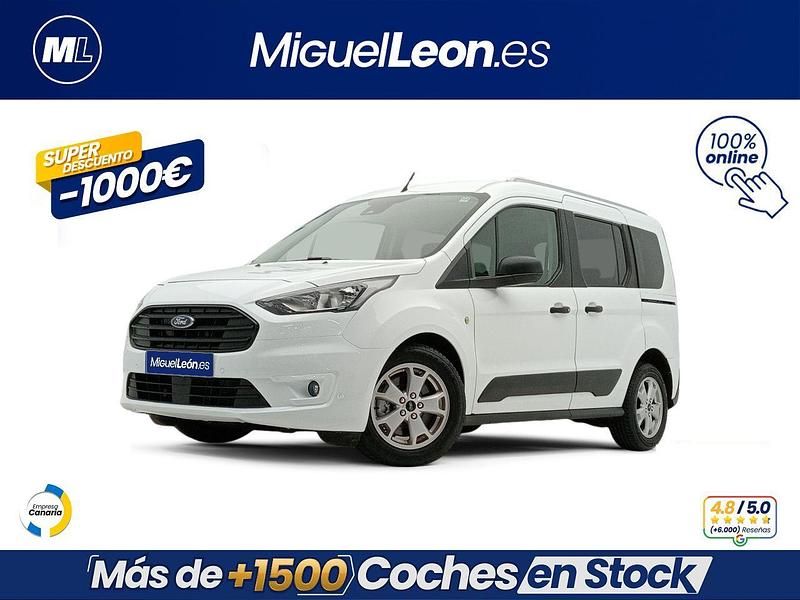 Usado Ford Transit Connect 100 CV (73 kW) 2020 Blanco Monovolumen