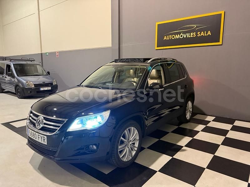 Usado VW Tiguan 140 CV (102 kW) 2007 Negro SUV