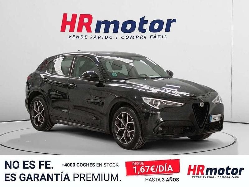 Usado Alfa Romeo Stelvio Sprint 192 CV (141 kW) 2021 Negro SUV