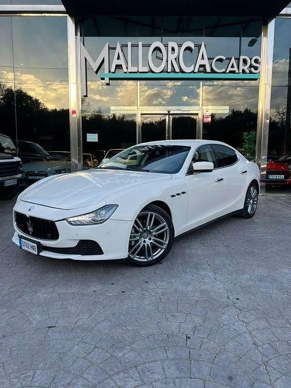 Usado Maserati Ghibli 330 CV (242 kW) 2014 Blanco Berlina