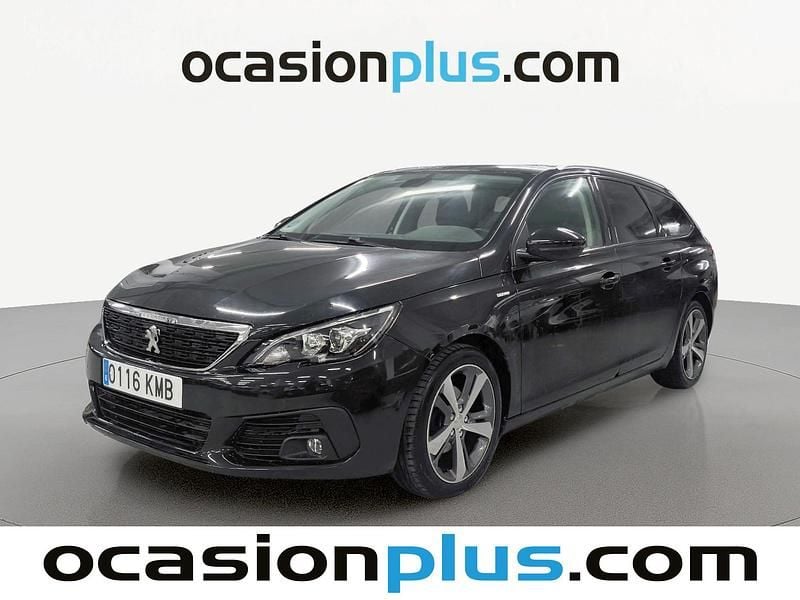 Usado Peugeot 308 SW Style 131 CV (96 kW) 2018 Negro Familiar