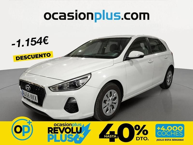 Usado Hyundai i30 120 CV (88 kW) 2018 Blanco
