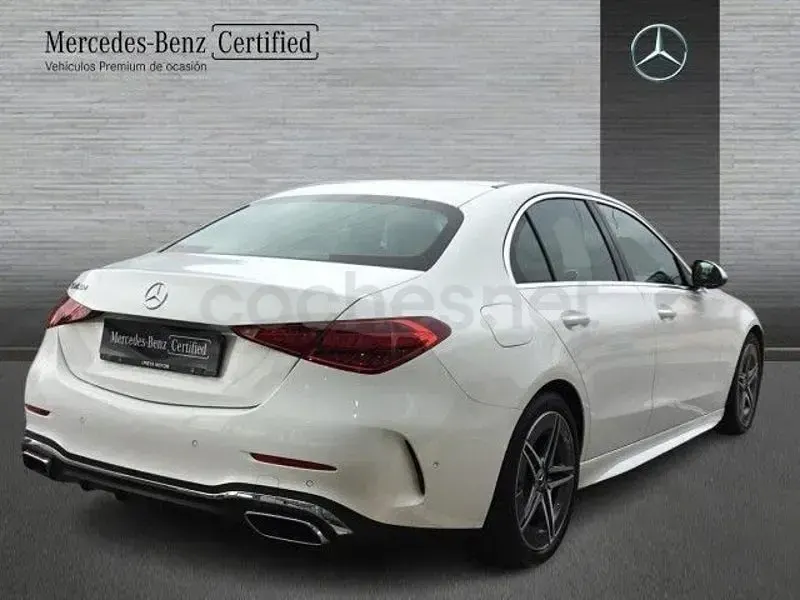 Usado Mercedes C200 163 CV (119 kW) 2024 Blanco Berlina