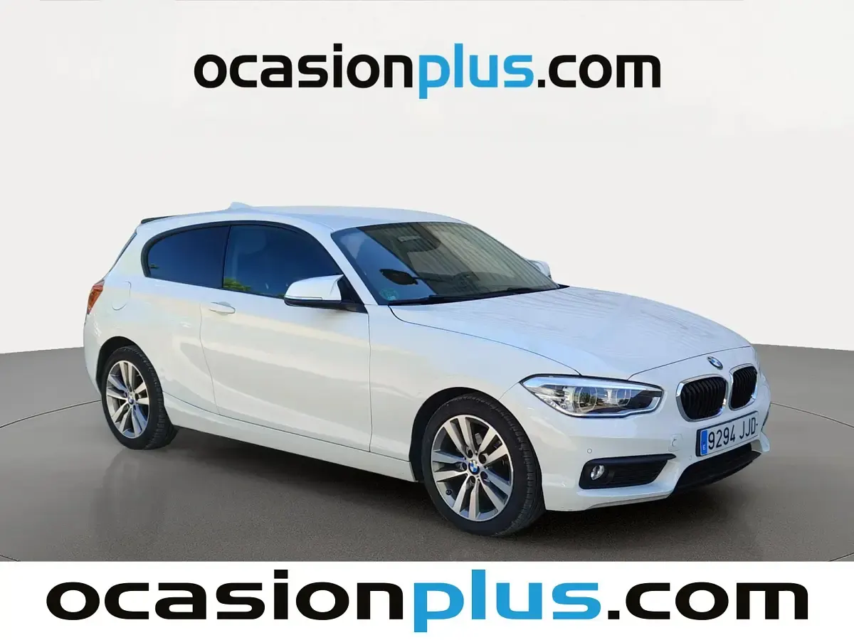 Usado BMW 118 150 CV (110 kW) 2015 Blanco Utilitario