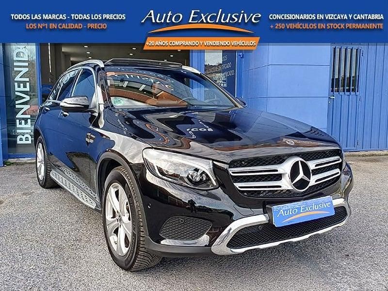 Usado Mercedes GLC220 170 CV (125 kW) 2019 Negro SUV