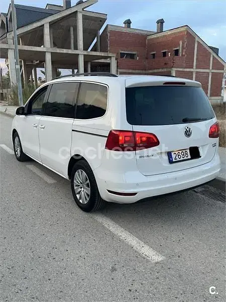 Usado VW Sharan Edition 140 CV (102 kW) 2011 Blanco Monovolumen