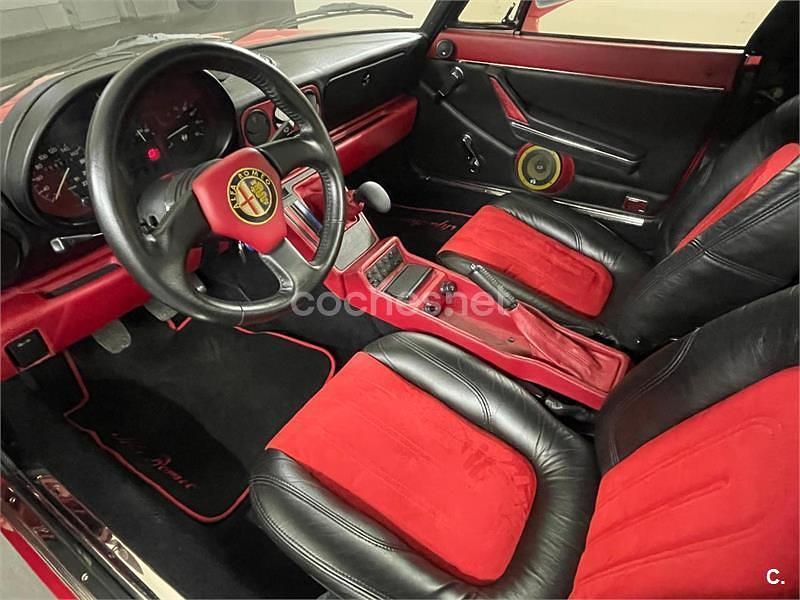 Usado Alfa Romeo Spider 128 CV (94 kW) 1987 Rojo Descapotable