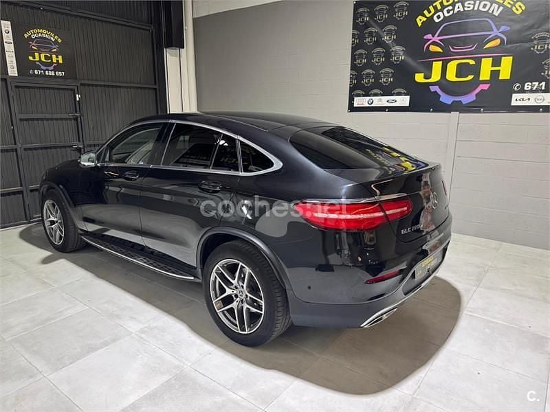 Negro Usado 2019 Mercedes GLC220 Coupe | 32.500 € (Super precio) - Imagen 1/4