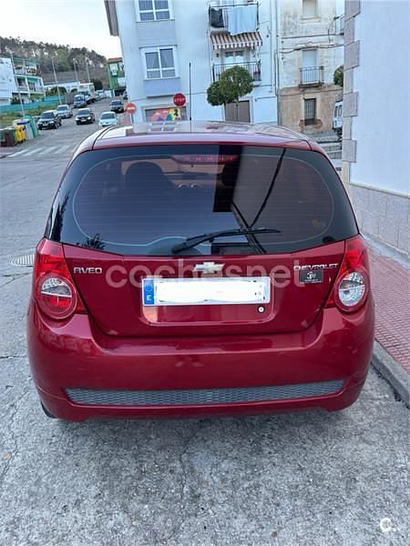 Usado Chevrolet Aveo LS 84 CV (61 kW) 2011 Granate Berlina