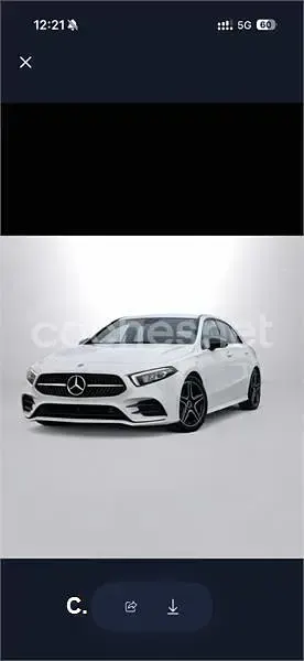 Usado Mercedes A200 150 CV (110 kW) 2022 Blanco Berlina