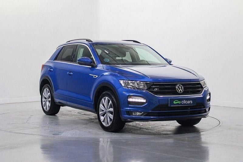 Usado VW T-Roc Advance 150 CV (110 kW) 2022 Azul SUV