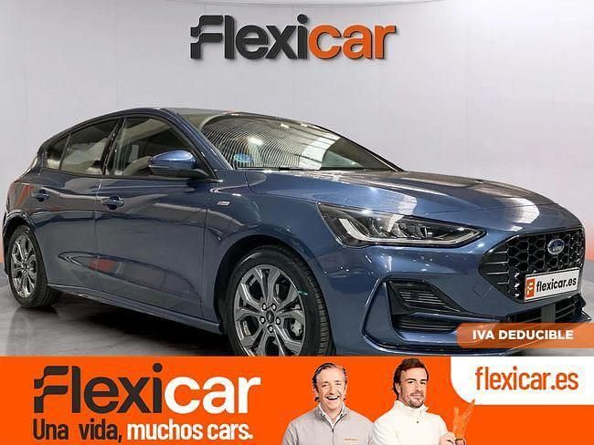 Azul Usado 2023 Ford Focus ST-Line Berlina | 18.290 € (Precio justo) - Imagen 1/4