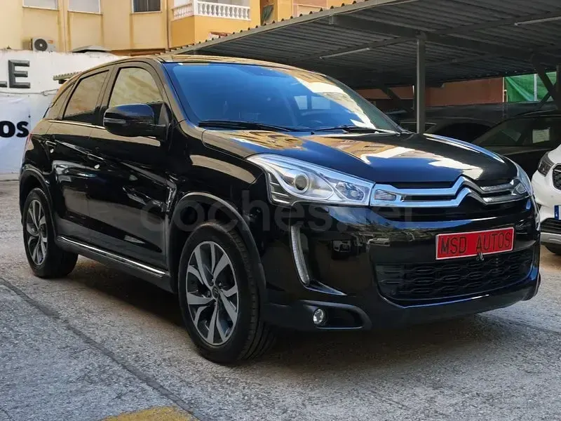 Usado Citroën C4 Aircross Exclusive 114 CV (83 kW) 2016 Negro SUV