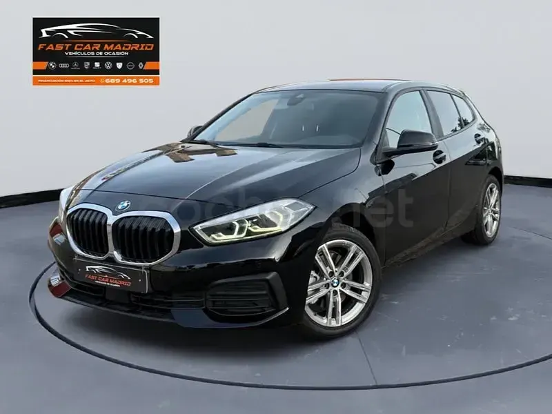 Usado BMW 118 Advantage 136 CV (100 kW) 2022 Negro Berlina