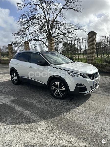 Usado Peugeot 3008 GT-line 130 CV (95 kW) 2018 Blanco SUV