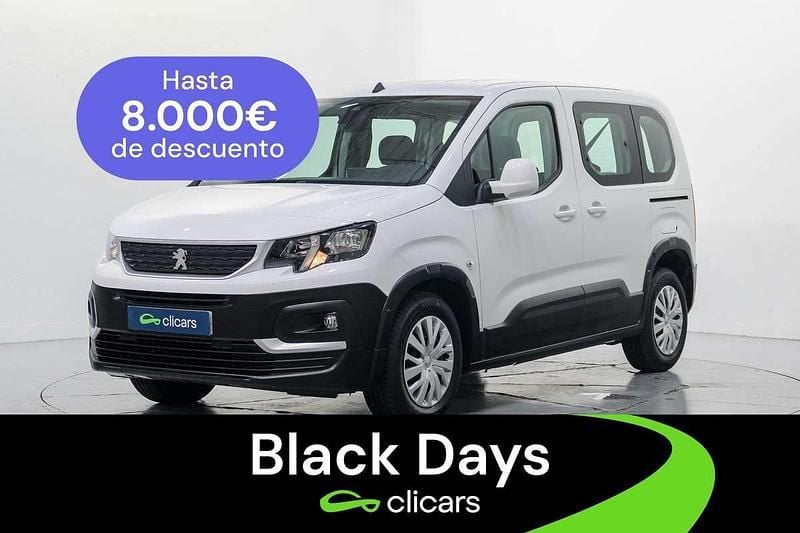 Blanco Usado 2020 Peugeot Rifter Active Monovolumen | 13.190 € (Buen precio) - Imagen 1/4