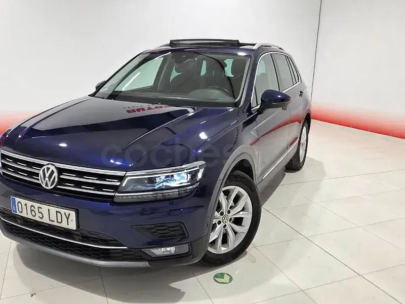 Usado VW Tiguan Sportline 150 CV (110 kW) 2020 Azul SUV