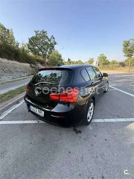 Usado BMW 118 136 CV (100 kW) 2015 Negro Utilitario