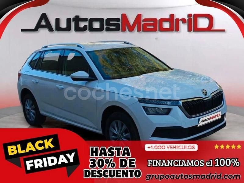 Blanco Usado 2021 Skoda Kamiq Ambition SUV | 16.490 € (Buen precio) - Imagen 1/4