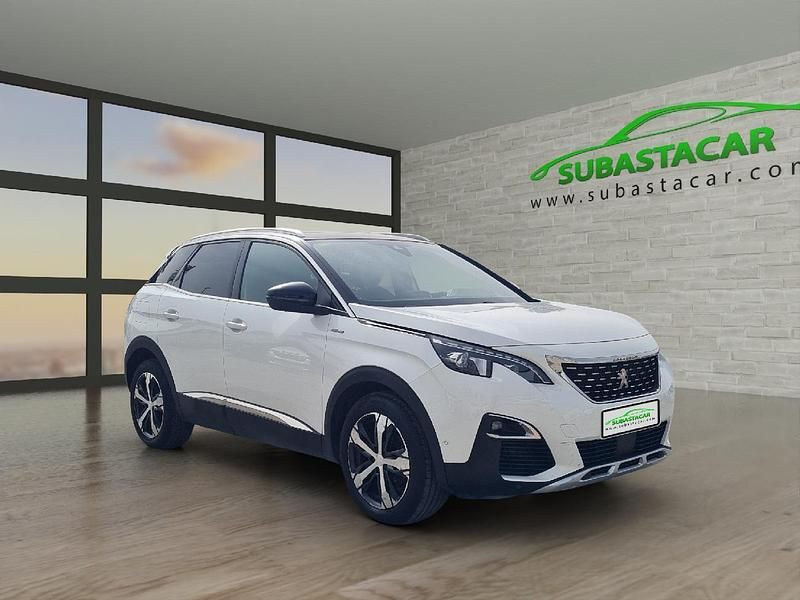 Usado Peugeot 3008 GT-line 130 CV (95 kW) 2020 Blanco SUV