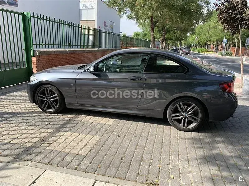 Usado BMW 218 150 CV (110 kW) 2016 Gris / plata Coupe