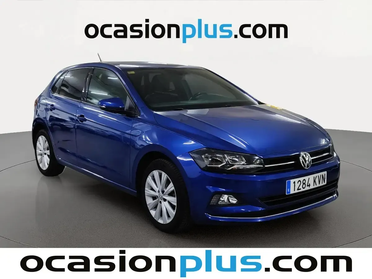 Usado VW Polo Sportline 95 CV (69 kW) 2019 Azul Utilitario