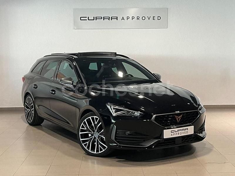 Negro Usado 2023 Cupra Leon VZ Familiar | 31.100 € (Precio justo) - Imagen 1/4