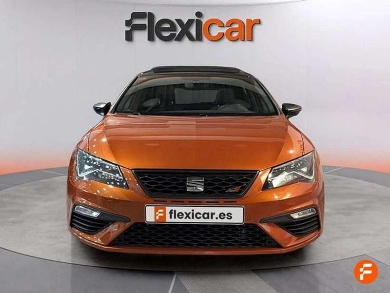 Usado Seat Leon CUPRA 300 CV (220 kW) 2018 Naranja Utilitario