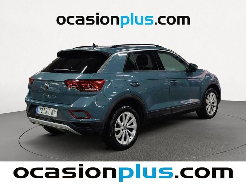 Usado VW T-Roc Life 150 CV (110 kW) 2022 Azul SUV
