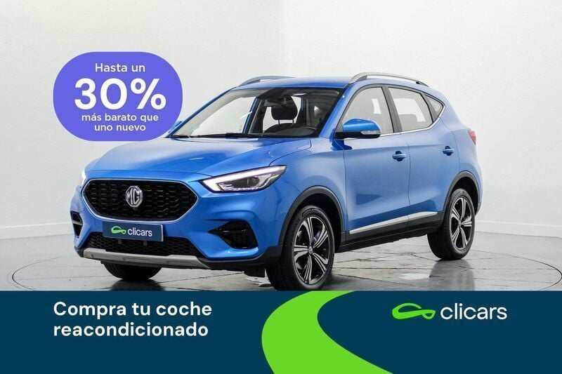 Gris / plata Usado 2022 MG ZS Luxury Berlina | 15.390 € (Precio justo) - Imagen 1/4