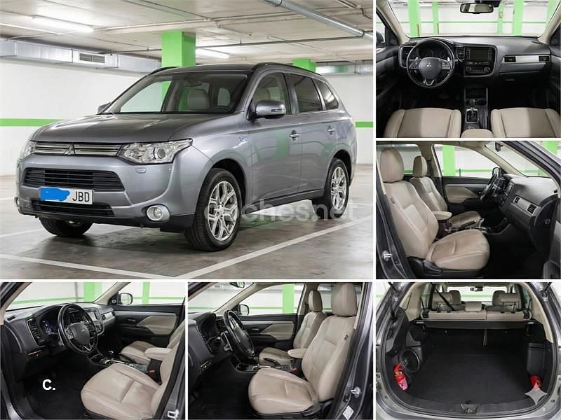 Gris / plata Usado 2014 Mitsubishi Outlander P-HEV SUV | 11.300 € (Precio justo) - Imagen 1/4