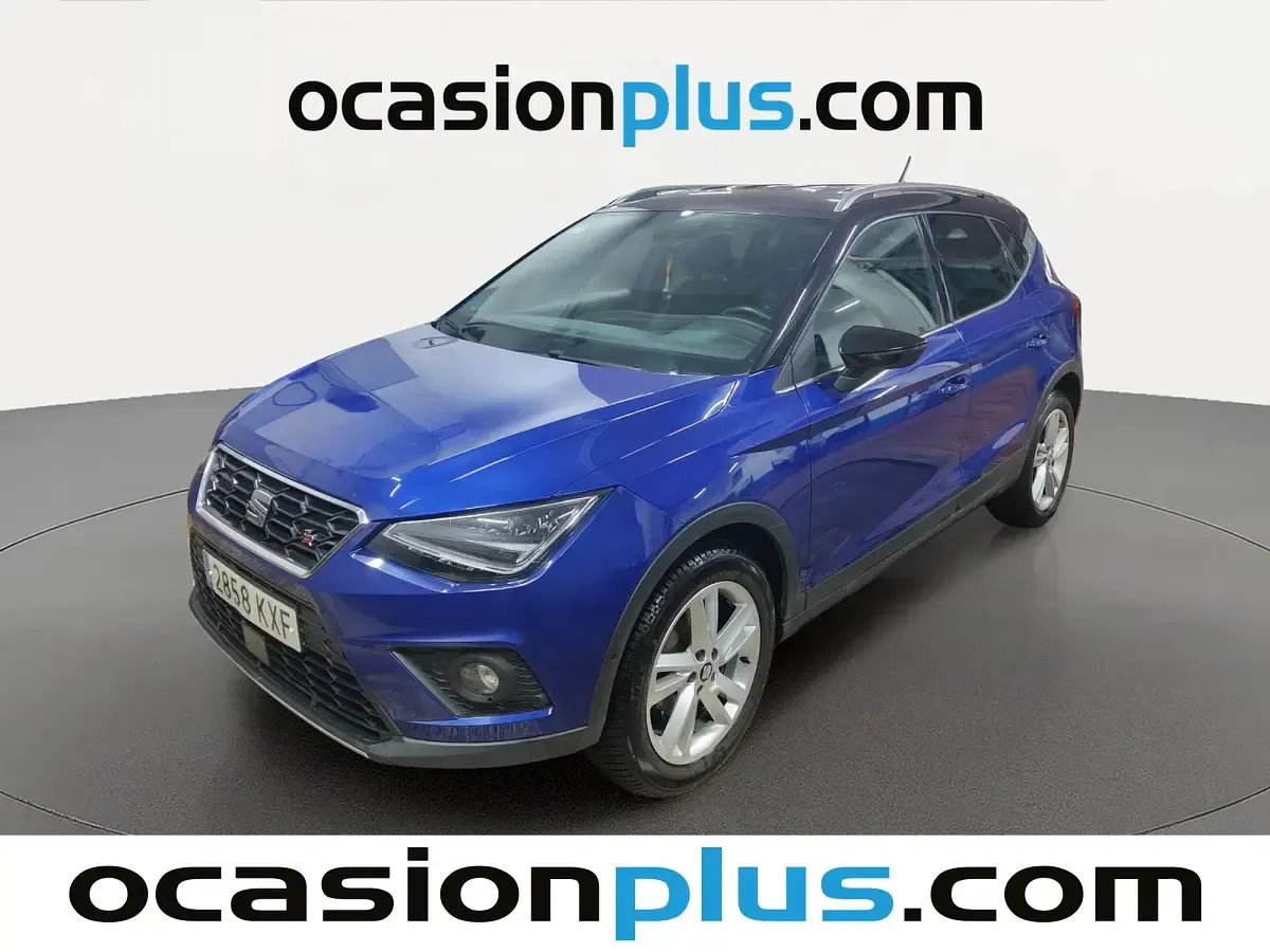 Usado Seat Arona Ecomotive 116 CV (85 kW) 2019 Azul SUV