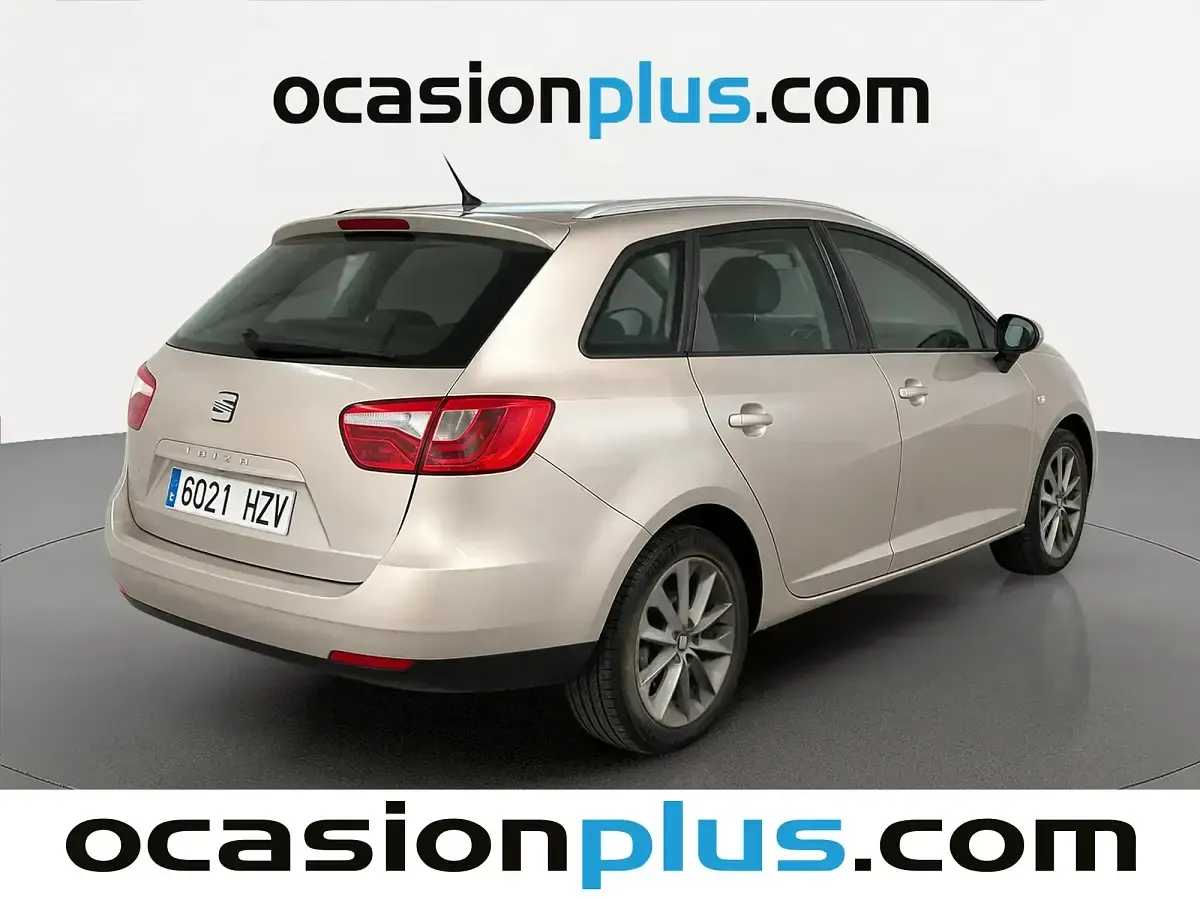 Usado Seat Ibiza ST I-Tech 90 CV (66 kW) 2014 Gris Familiar