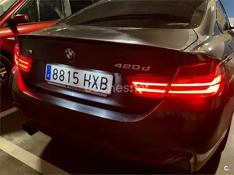 Usado BMW 420 190 CV (139 kW) 2014 Gris / plata Coupe
