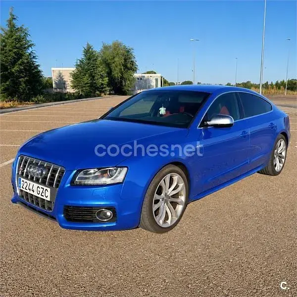Usado Audi S5 Sportback 333 CV (244 kW) 2010 Azul Utilitario