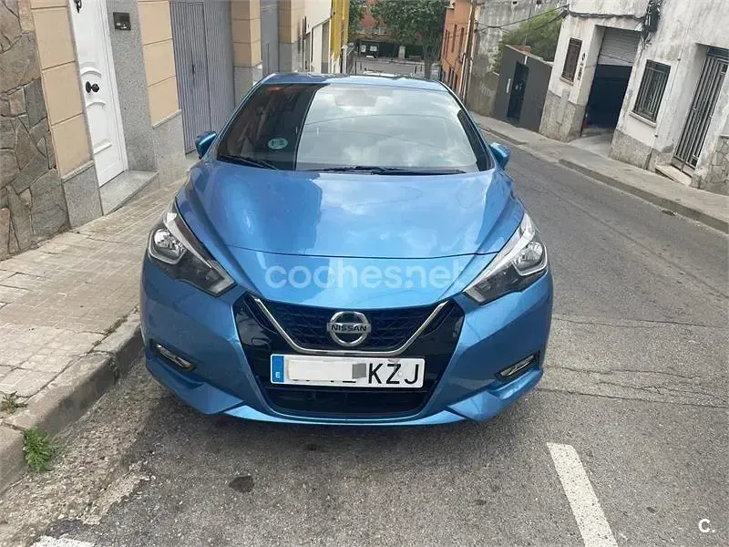 Usado Nissan Micra 100 CV (73 kW) 2019 Azul Utilitario